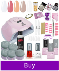 Maniküre-Set TUFI profi PREMIUM mit UV/LED Lampe